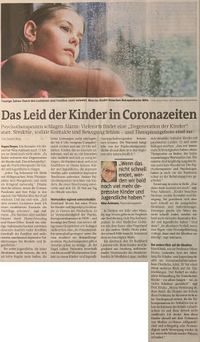 Westfalen Post_Das Leid der Kinder in Coronazeiten_2020-02-03